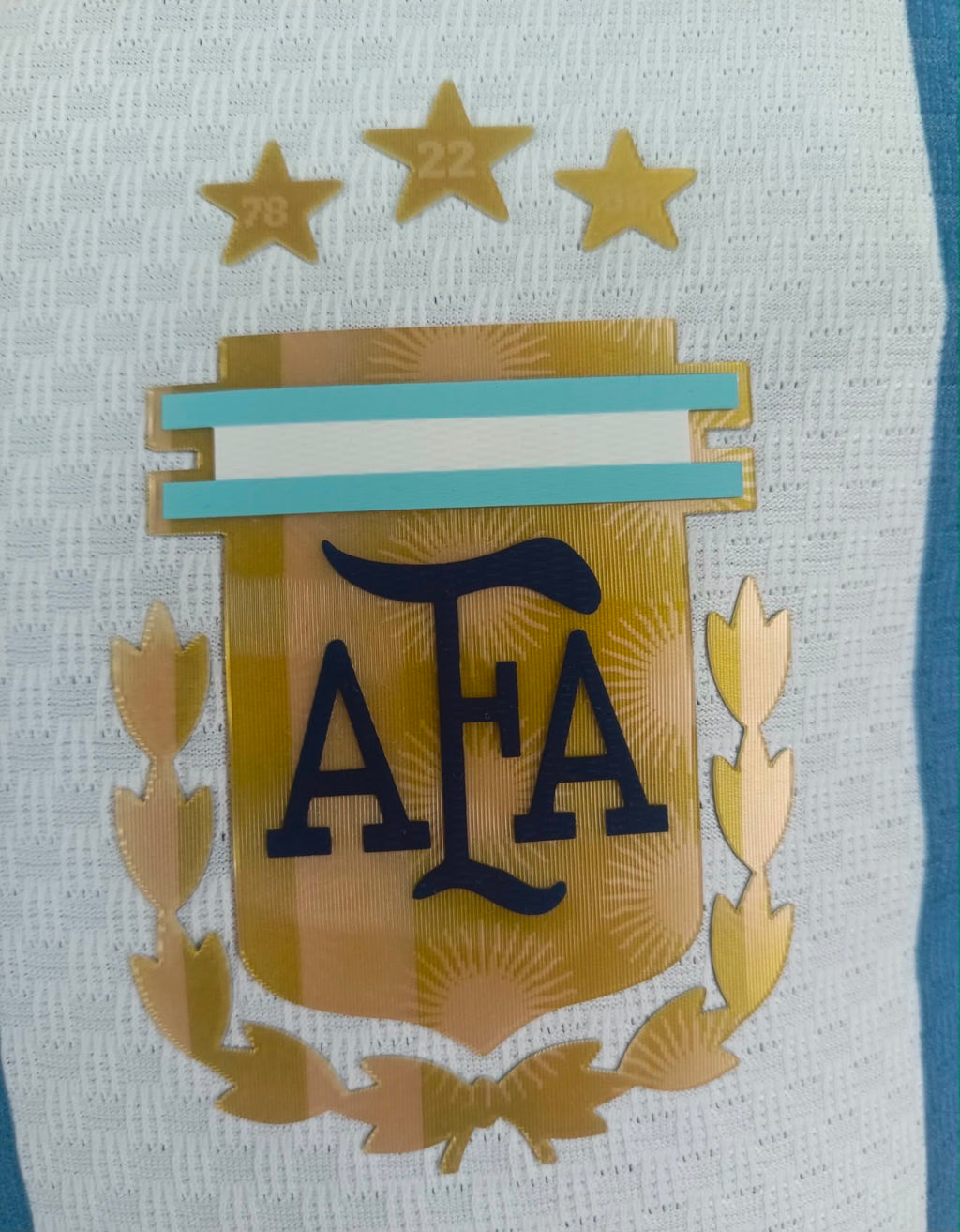 Camiseta de la seleccion Argentina  Albiceleste   talla S a XL .